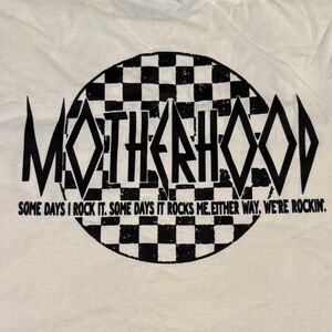 Motherhood Graphic Tee cream size medium